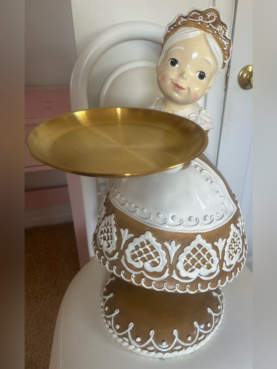cupcakes & cashmere Other - Martha Stewart Mrs.Claus Holding Tray Viral Rare Tik Tok Homegoods Like New